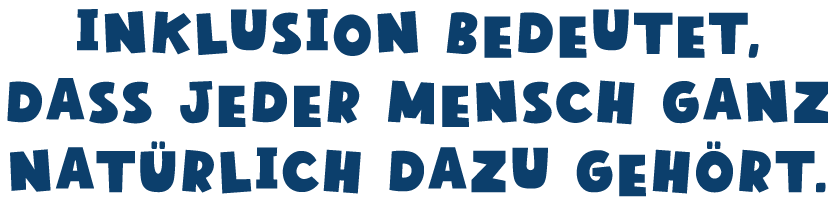 Aufruf zur Inklusion